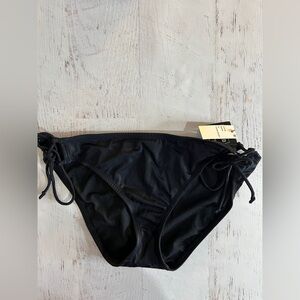Kenneth Cole Elegant Black Bikini Bottom Size Large, NWT